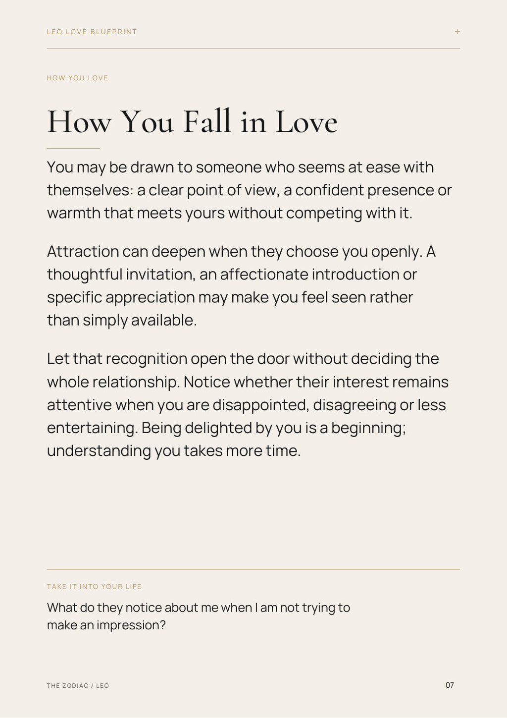 Free preview: Leo How You Fall in Love reading page